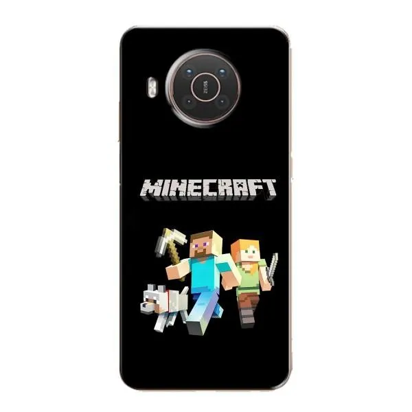 Чехол с принтом «герои Minecraft» для Nokia X20 Чехол с принтом «герои Minecraft» для Nokia X20
