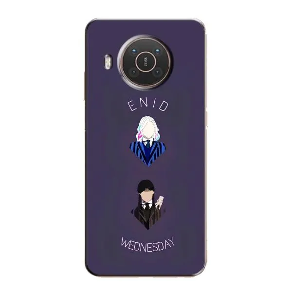 Чехол с принтом «Уэнздей и подруга» для Nokia X20 Чехол с принтом «Уэнздей и подруга» для Nokia X20