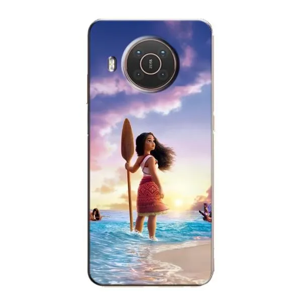 Чехол с принтом «Моана с веслом» для Nokia X20