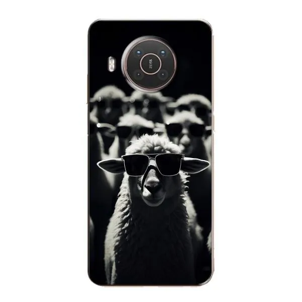 Чехол с принтом «Овечка в очках» для Nokia X20
