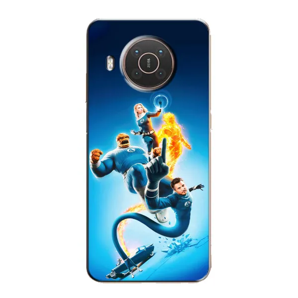 Чехол с принтом «Герои Фантастическая Четверка» для Nokia X20