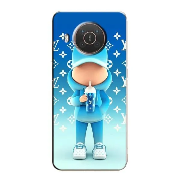 Чехол с принтом «Парень LV» для Nokia X20