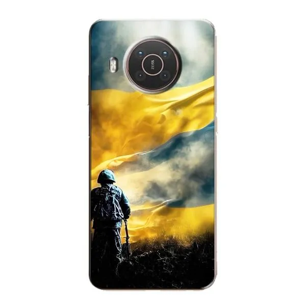 Чехол с принтом «Война» для Nokia X20 Чехол с принтом «Война» для Nokia X20