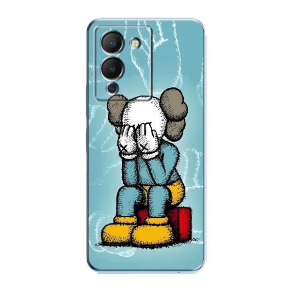 Чехол с принтом «Плач Bearbrick» для Infinix Note 12 (G96)