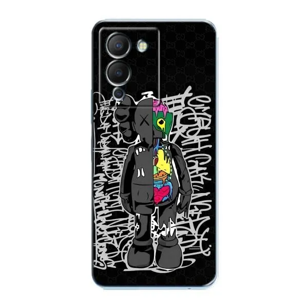 Чехол с принтом «Стиль Bearbrick» для Infinix Note 12 (G96)