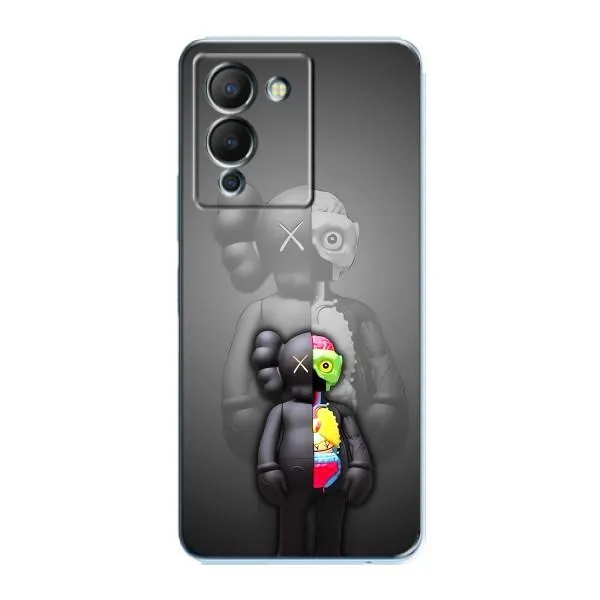 Чехол с принтом «Тело Bearbrick» для Infinix Note 12 (G96)