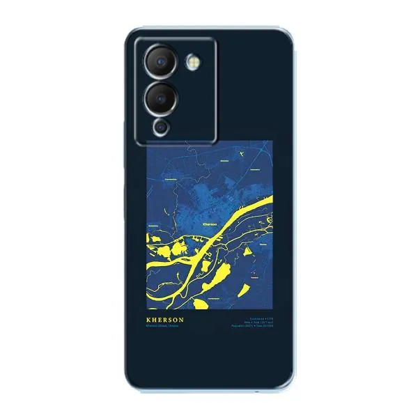Чехол с принтом «Херсон» для Infinix Note 12 (G96)