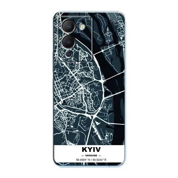 Чехол с принтом «Киев» для Infinix Note 12 (G96)