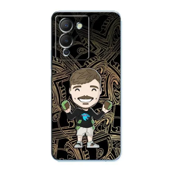 Чохол з принтом «Mister Beast» для Infinix Note 12 (G96)