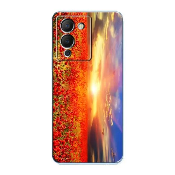 Чохол з принтом «Поле тюльпанів» для Infinix Note 12 (G96)