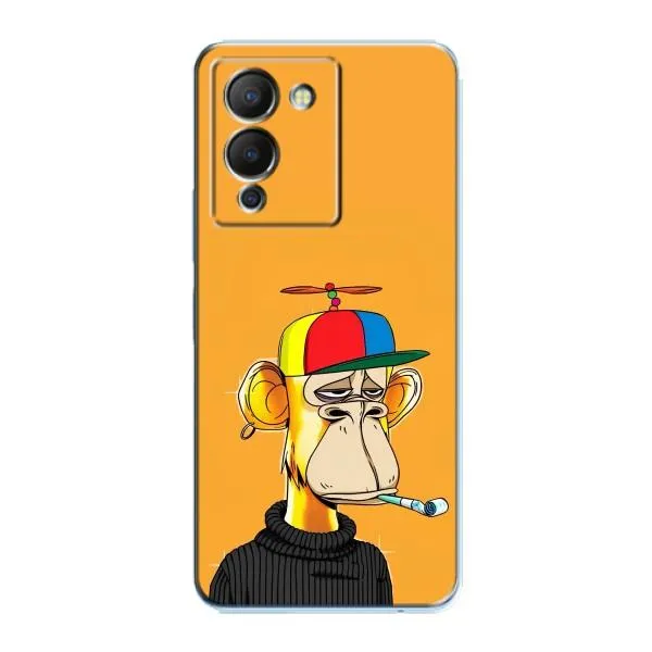 Чехол с принтом «Скучающая Обезьяна NFT» для Infinix Note 12 (G96)
