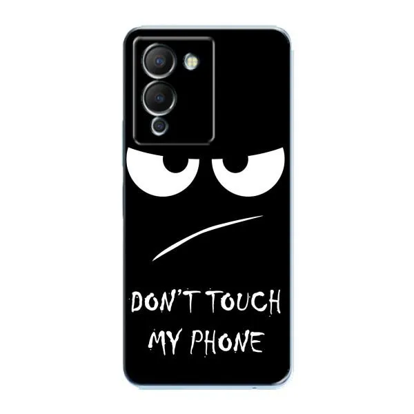 Чохол з принтом «Dont Touch» для Infinix Note 12 (G96)