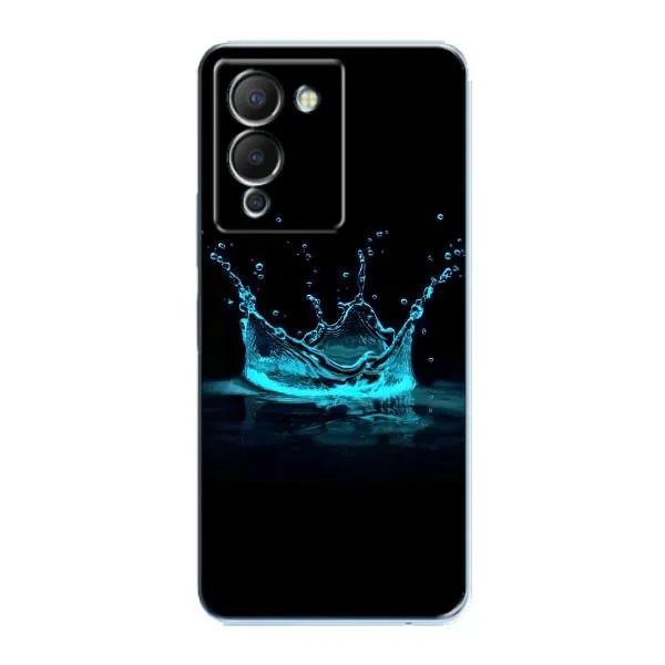 Чохол з принтом «Крапля корони» для Infinix Note 12 (G96)