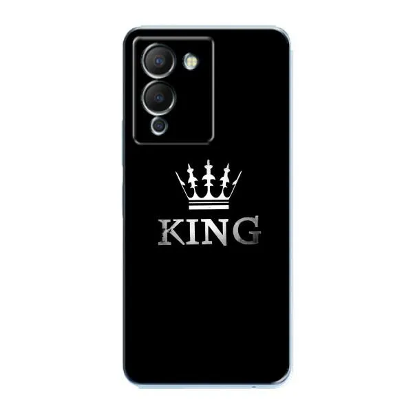 Чохол з принтом «KING» для Infinix Note 12 (G96)