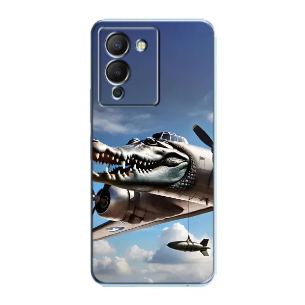 Чехол с принтом «Бомбардиро крокодило» для Infinix Note 12 (G96) Чехол с принтом «Бомбардиро крокодило» для Infinix Note 12 (G96)