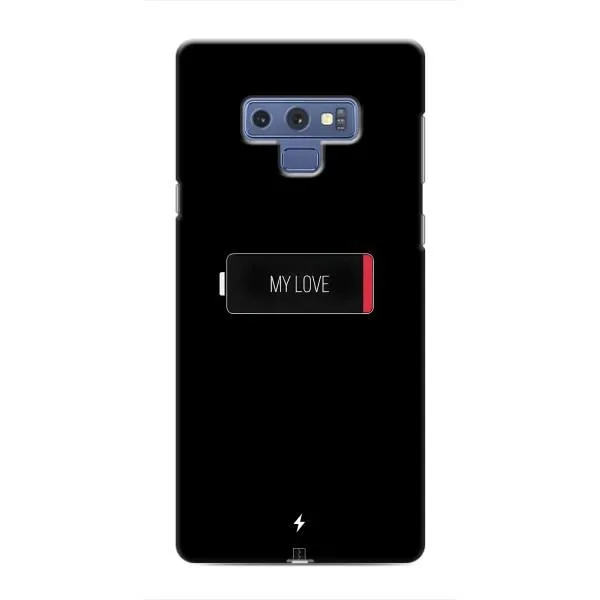 Чохол з принтом «Love battery» для Samsung Galaxy Note 9
