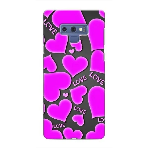 Чохол з принтом «Pink hearts» для Samsung Galaxy Note 9