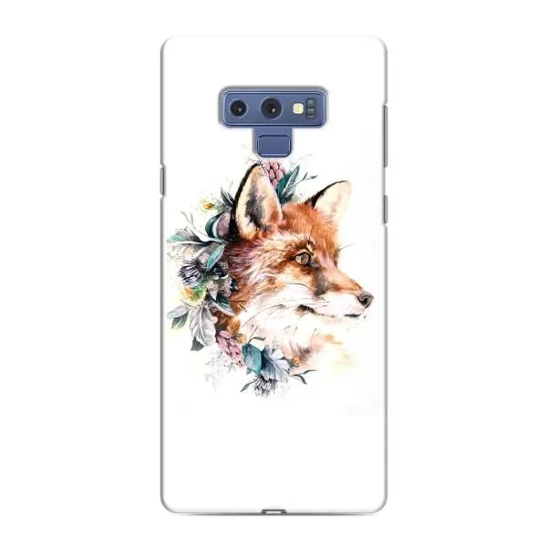 Чехол с принтом «Лисичка в цветочках» для Samsung Galaxy Note 9 Чехол с принтом «Лисичка в цветочках» для Samsung Galaxy Note 9