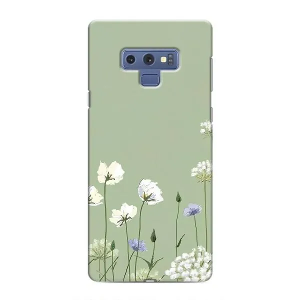 Чехол с принтом «Цветы на зеленом» для Samsung Galaxy Note 9