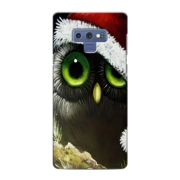 Чехол с принтом «Новогодняя Сова» для Samsung Galaxy Note 9 Чехол с принтом «Новогодняя Сова» для Samsung Galaxy Note 9