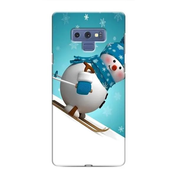 Чехол с принтом «Снеговик на лыжах» для Samsung Galaxy Note 9 Чехол с принтом «Снеговик на лыжах» для Samsung Galaxy Note 9