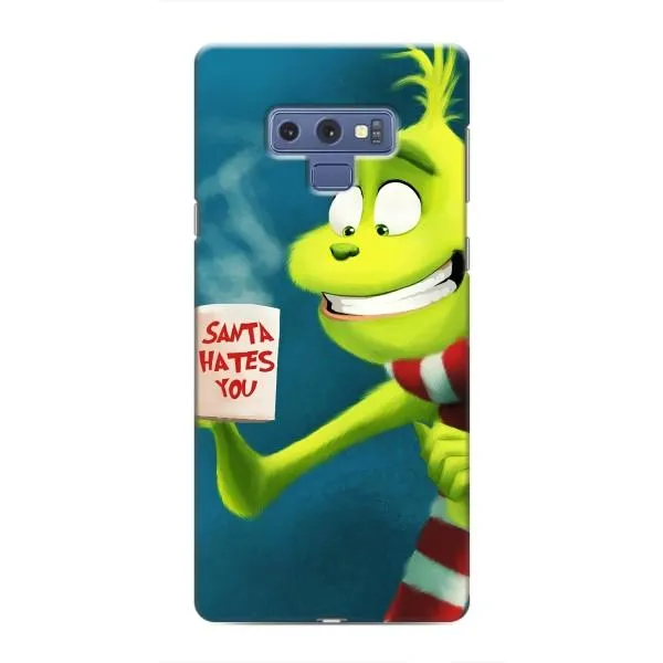 Чехол с принтом «Зеленый Гринч» для Samsung Galaxy Note 9 Чехол с принтом «Зеленый Гринч» для Samsung Galaxy Note 9