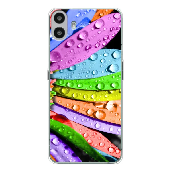 Чехол с принтом «Семицветик» для Nothing CMF Phone 1