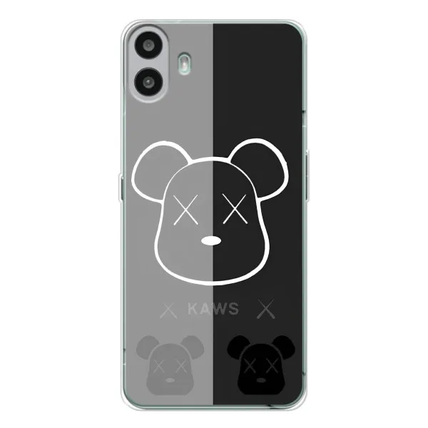 Чехол с принтом «БеарБрик глаза» для Nothing CMF Phone 1