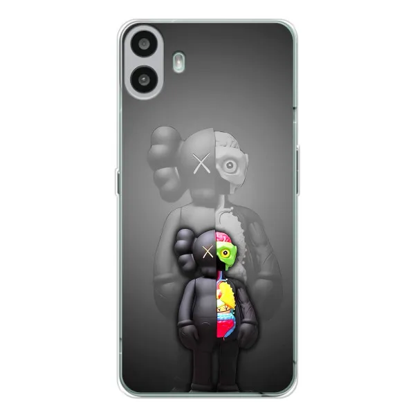 Чехол с принтом «Тело Bearbrick» для Nothing CMF Phone 1