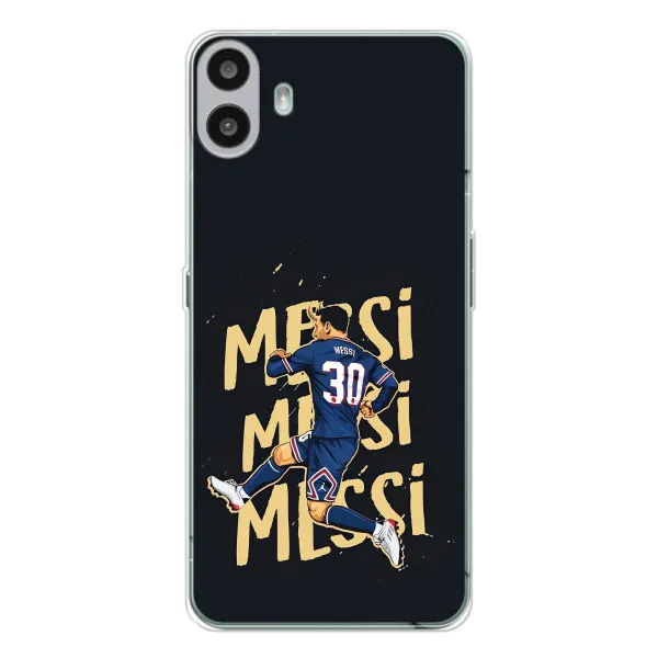 Чехол с принтом «Messi ПСЖ» для Nothing CMF Phone 1
