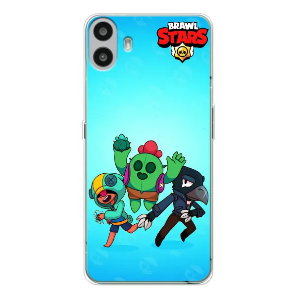 Чехол с принтом «Трио героев» для Nothing CMF Phone 1 Чехол с принтом «Трио героев» для Nothing CMF Phone 1