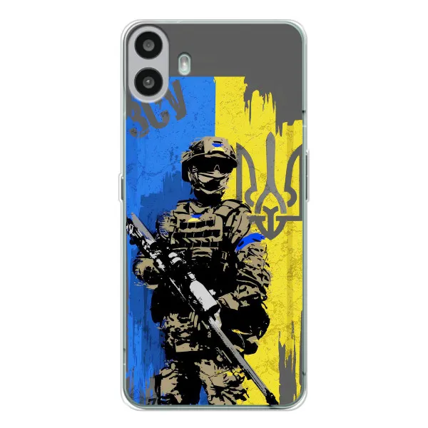 Чехол с принтом «АРТ солдат» для Nothing CMF Phone 1 Чехол с принтом «АРТ солдат» для Nothing CMF Phone 1