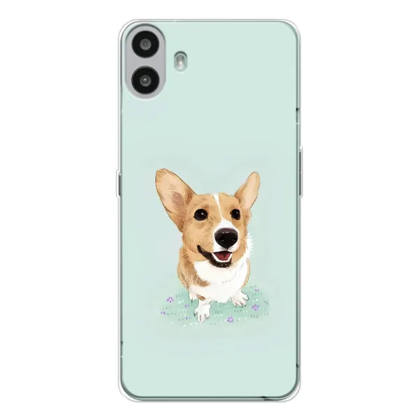 Чехол с принтом «Корги» для Nothing CMF Phone 1