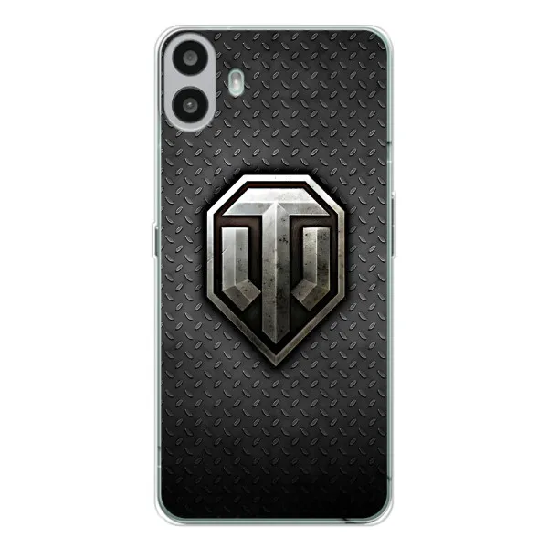 Чехол с принтом «Лого Tanks» для Nothing CMF Phone 1