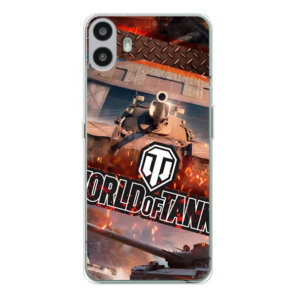 Чехол с принтом «World of Tanks» для Nothing CMF Phone 1