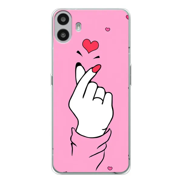 Чохол з принтом «Знак Love» для Nothing CMF Phone 1 Чохол з принтом «Знак Love» для Nothing CMF Phone 1