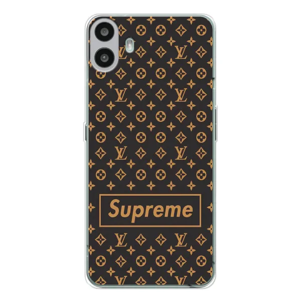 Чохол з принтом «Supreme LV» для Nothing CMF Phone 1 Чохол з принтом «Supreme LV» для Nothing CMF Phone 1