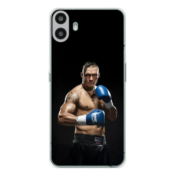 Чохол з принтом «Боксер Усик» для Nothing CMF Phone 1 Чохол з принтом «Боксер Усик» для Nothing CMF Phone 1