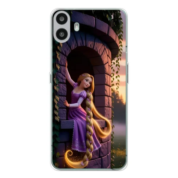 Чехол с принтом «Рапунцель на башне» для Nothing CMF Phone 1