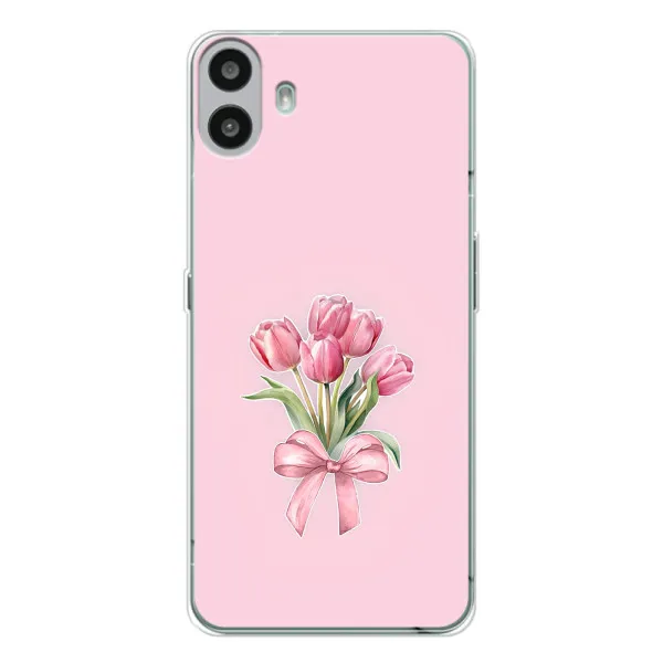 Чехол с принтом «Букет цветов» для Nothing CMF Phone 1