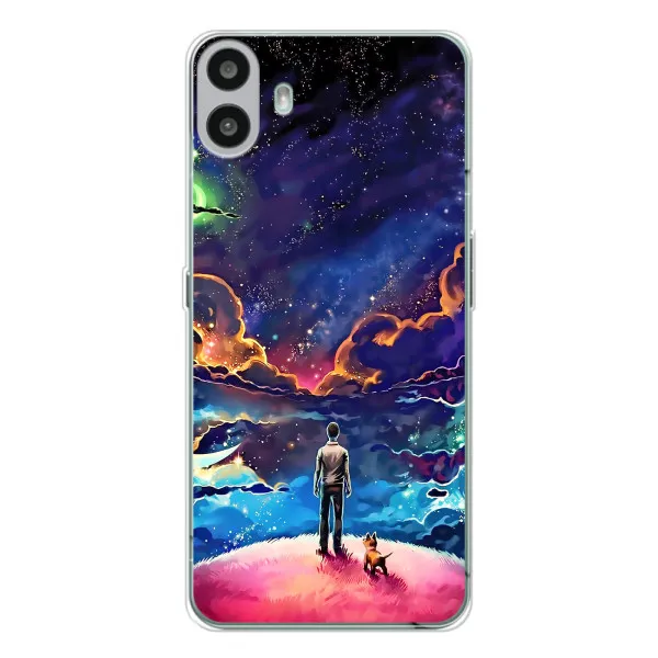 Чехол с принтом «Галактический вид» для Nothing CMF Phone 1 Чехол с принтом «Галактический вид» для Nothing CMF Phone 1