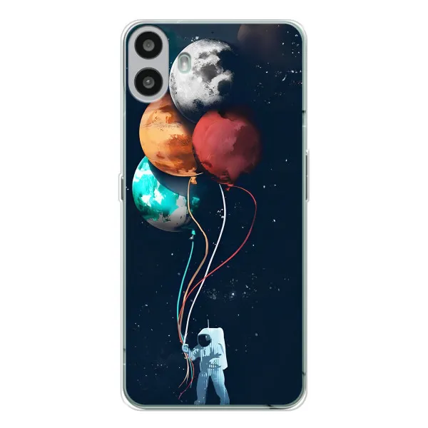 Чехол с принтом «Планеты шарики» для Nothing CMF Phone 1 Чехол с принтом «Планеты шарики» для Nothing CMF Phone 1