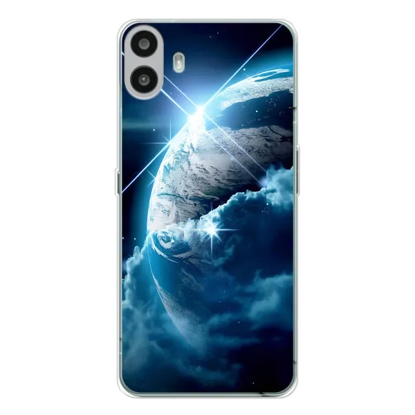 Чехол с принтом «Земля с космоса» для Nothing CMF Phone 1 Чехол с принтом «Земля с космоса» для Nothing CMF Phone 1