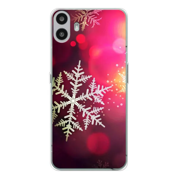 Чохол з принтом «Сніжинка» для Nothing CMF Phone 1