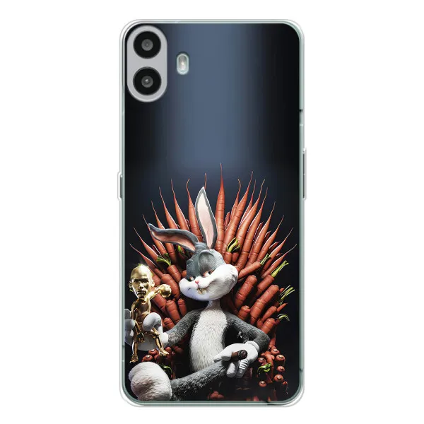 Чехол с принтом «Король Кролик» для Nothing CMF Phone 1