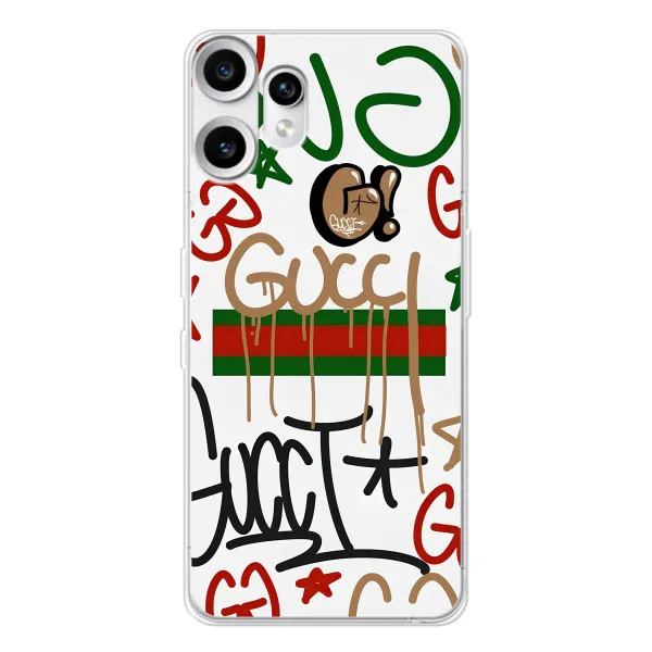 Чехол с принтом «Стиль GUUCI» для Nothing CMF Phone 2 Pro