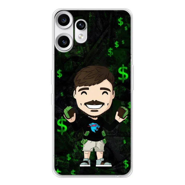 Чохол з принтом «Блогер Beast» для Nothing CMF Phone 2 Pro