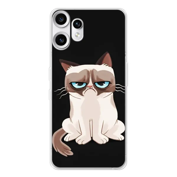 Чохол з принтом «Сумний кіт» для Nothing CMF Phone 2 Pro