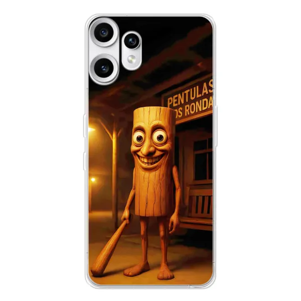 Чехол с принтом «Тунг тунг сахур» для Nothing CMF Phone 2 Pro Чехол с принтом «Тунг тунг сахур» для Nothing CMF Phone 2 Pro