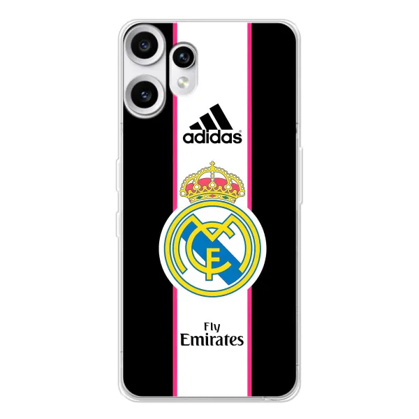 Чохол з принтом «лого Real Madrid» для Nothing CMF Phone 2 Pro Чохол з принтом «лого Real Madrid» для Nothing CMF Phone 2 Pro